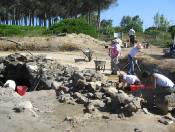 operazioni di scavo terrestre