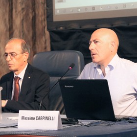 Prof. Pazzona e Prof. Carpinelli
